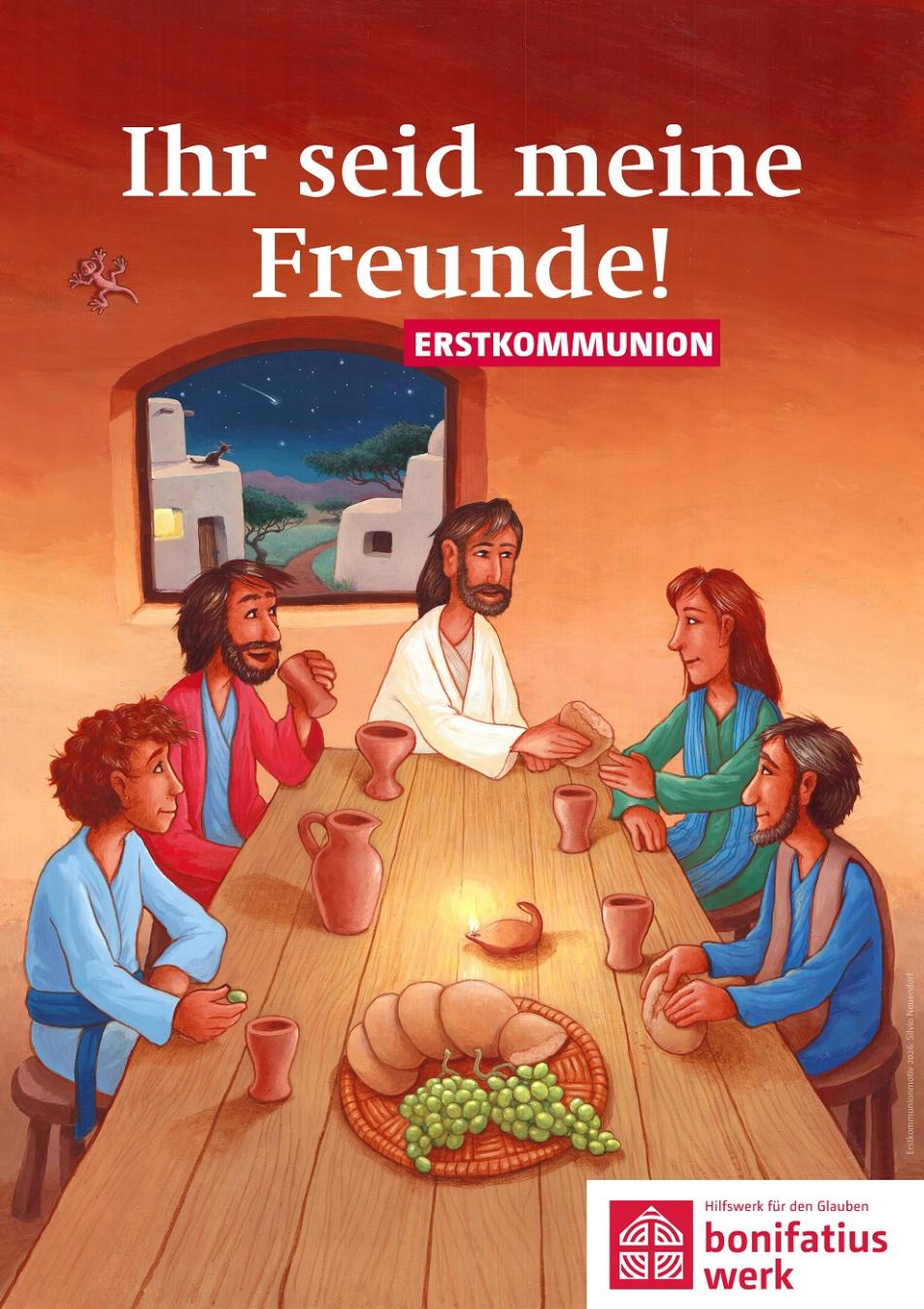 Motivplakat Kommunion 2026